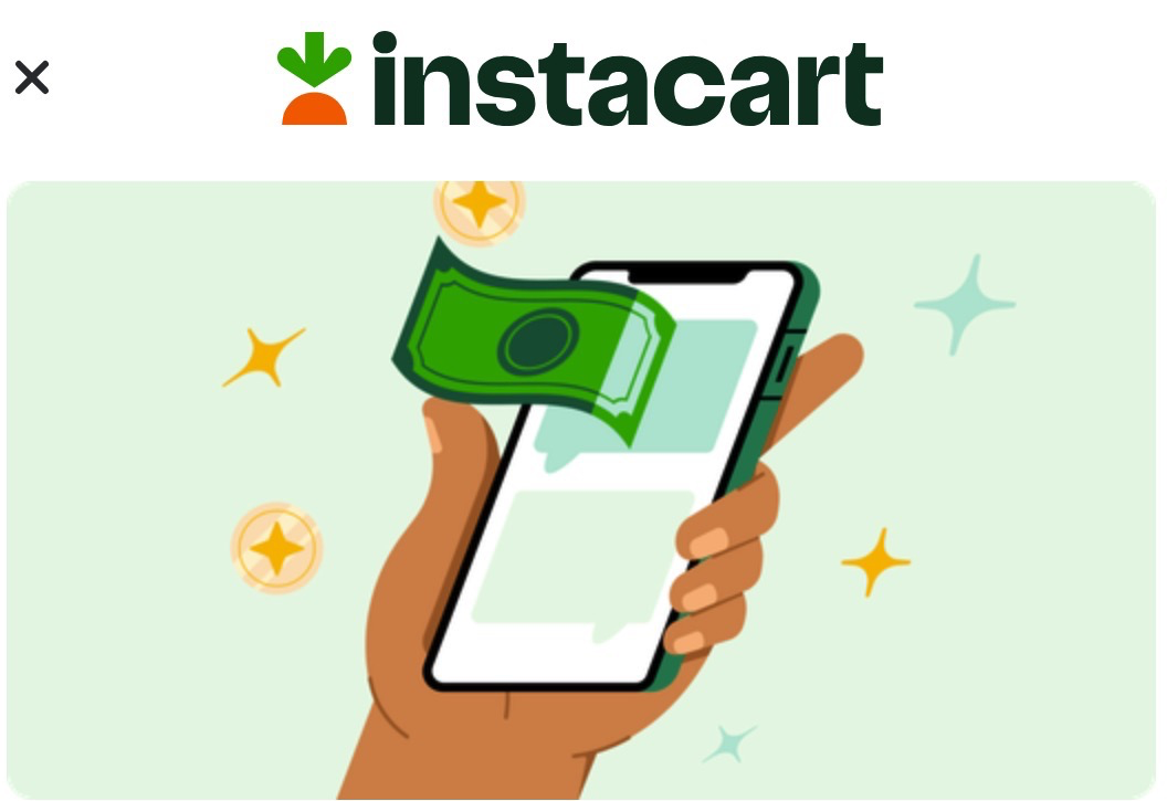 Instacart Promo Flip - Spend $50, Get $50